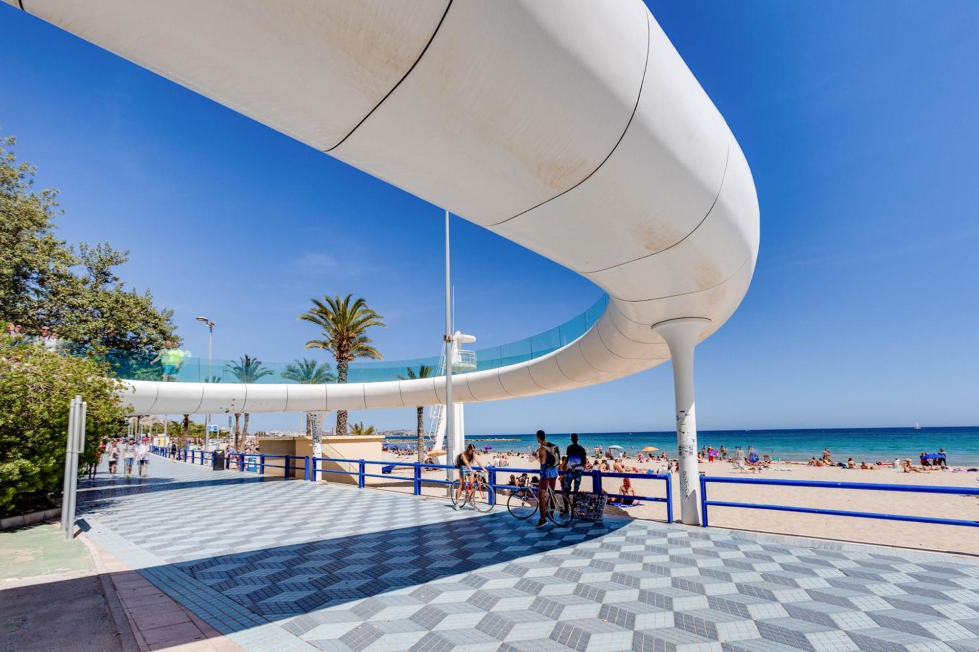 Hb Apartments - Mercado Central - Rambla Alicante - La Suite De La Playa Exterior photo